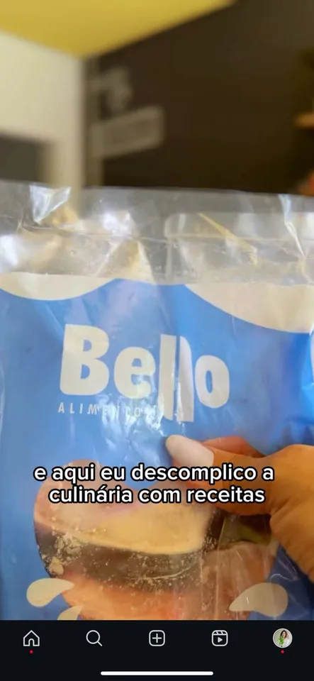 Campanha para Bello Alimentos: Receita com produto integrado ao preparo